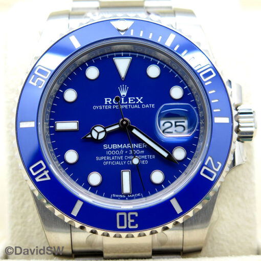 Rolex 116619LB Submariner 18K White Gold - Image 3