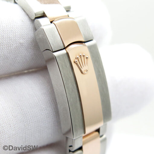 Rolex 278241 Datejust 18K/SS with Rose Roman Dial on Oyster - Image 7