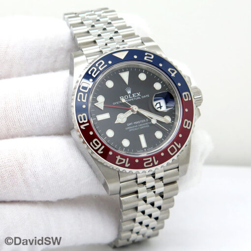 Rolex 126710BLRO GMT Master II on Jubilee