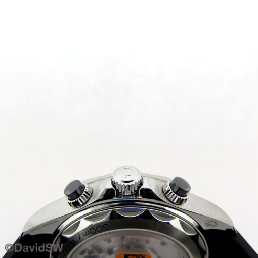 Omega Seamaster Diver 300m Chronograph with Black Dial on Strap - Image 5