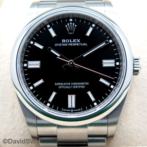 Rolex 126000 Oyster Perpetual with Black Dial - Image 3