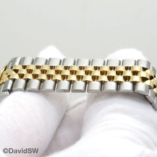 Rolex 279173 Datejust 18K/SS with Champagne Roman Dial on Jubilee - Image 6