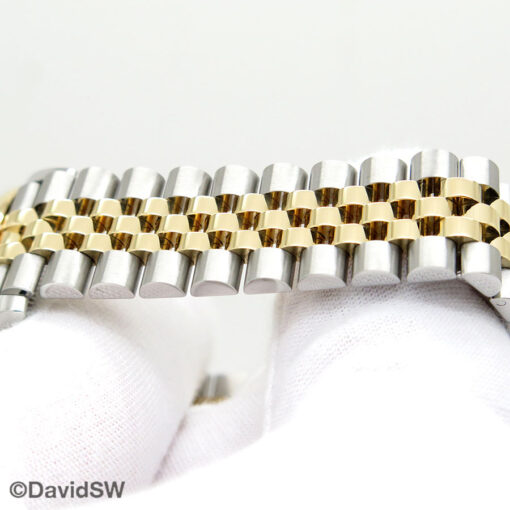 Rolex 278273 Datejust 18K/SS with Champagne Diamond Dial on Jubilee - Image 6