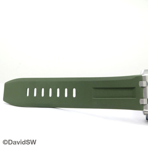 Audemars Piguet 15720ST Royal Oak Offshore Diver with Khaki Green Dial - Image 8