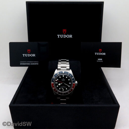 Alternative view of Tudor 79830RB Heritage Black Bay GMT with Red/Blue Bezel