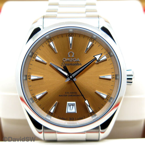 Omega Seamaster Aqua Terra Shades with Saffron Dial - Image 3