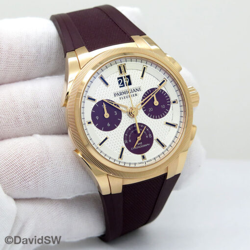 Parmigiani Fleurier 18K Rose Gold Tonda GT Chronograph Granata