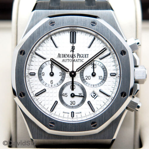 Audemars Piguet 26320ST Royal Oak Chronograph with Silver Dial - Image 3