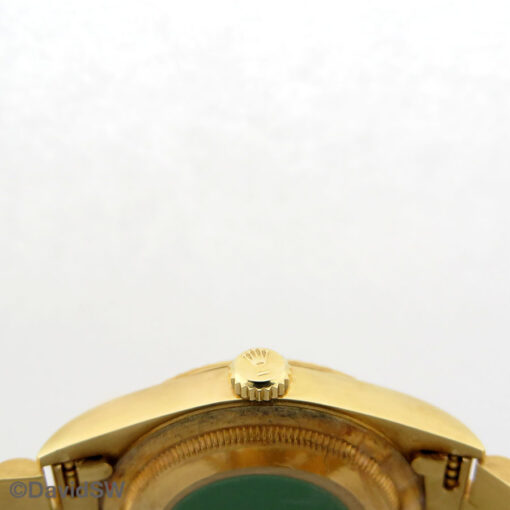Rolex 18238 Day Date 18K Yellow Gold with Champagne Stick Dial - Image 5