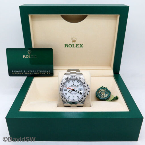 Rolex 216570 Explorer II with White Dial - Image 2