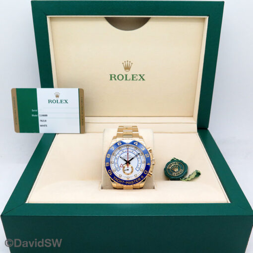 Rolex 116688 Yachtmaster II 18K Yellow Gold - Image 2
