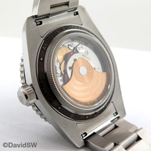 Artisans De Geneve Rolex 114060 Submariner “Tribute to 6536 Brown" - Image 4