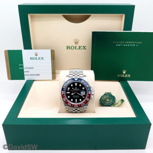 Rolex 126710BLRO GMT Master II on Jubilee - Image 2
