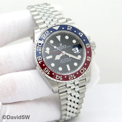 Rolex 126710BLRO GMT Master II on Jubilee