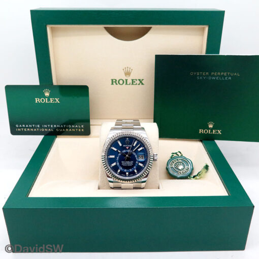 Rolex 326934 Skydweller with Blue Dial on Oyster - Image 2