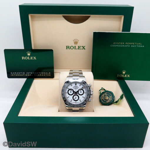 Rolex 116500LN Cosmograph Daytona with White Dial - Image 2