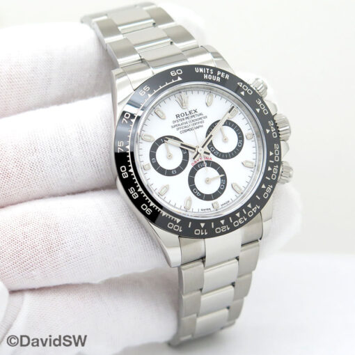 Rolex 116500LN Cosmograph Daytona with White Dial