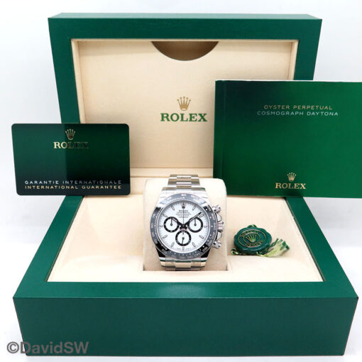 Rolex 126500LN Cosmograph Daytona with White Dial (New Model) - Image 2