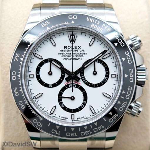Rolex 126500LN Cosmograph Daytona with White Dial (New Model) - Image 3