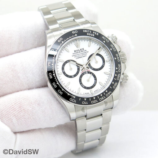 Rolex 126500LN Cosmograph Daytona with White Dial (New Model)