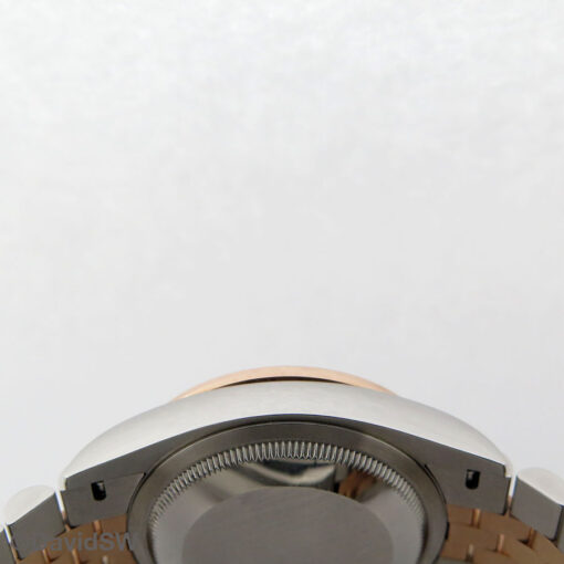 Rolex 126281RBR Datejust 18K/SS with Slate Roman Dial with Diamond Dial on Jubilee - Image 5