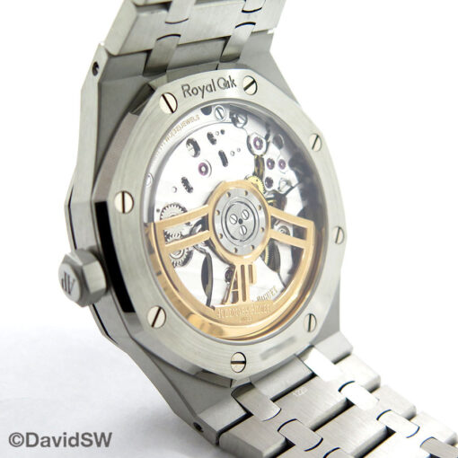 Audemars Piguet 15500ST Royal Oak with Blue Dial - Image 4