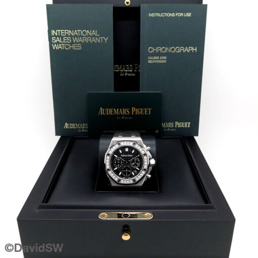 Audemars Piguet 26231ST Royal Oak Offshore Chronograph with Diamond Bezel 37mm - Image 2