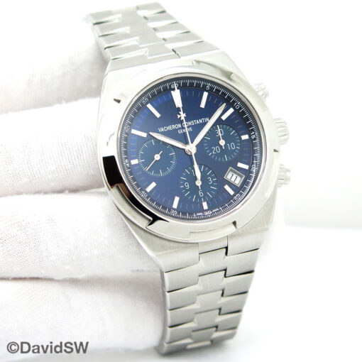 Vacheron Constantin 5500V Overseas Chronograph with Blue Dial
