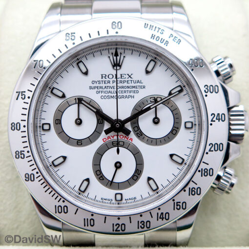 Rolex 116520 Cosmograph Daytona with White Dial - Image 3