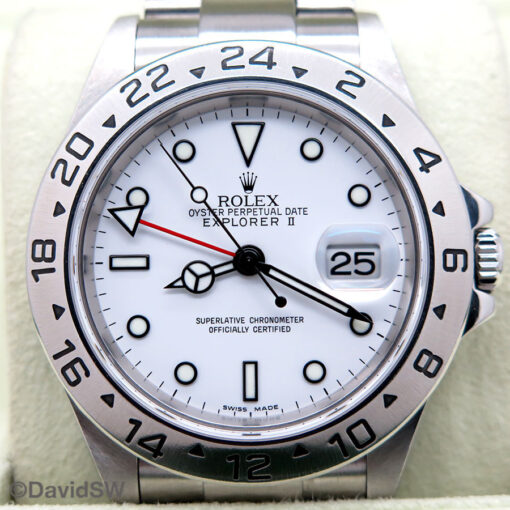 Rolex 16570 Explorer II with White Dial - Image 3