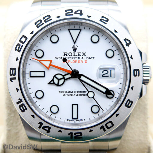 Rolex 216570 Explorer II with White Dial - Image 3