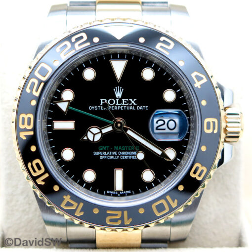 Rolex 116713LN GMT Master II 18K/SS - Image 3