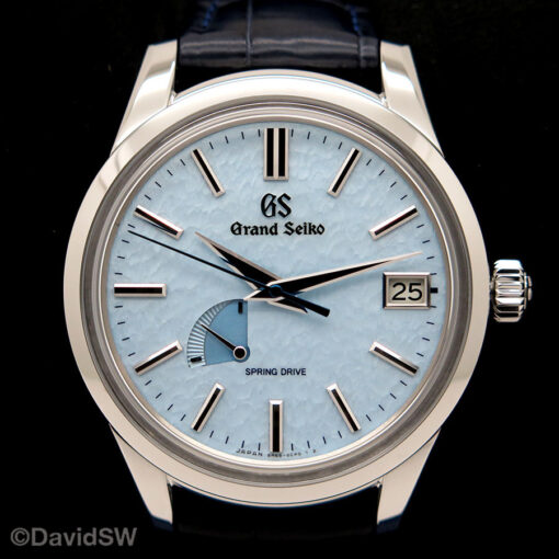 Grand Seiko SBGA407 Elegance Spring Drive Automatic “Blue Snowflake” - Image 3