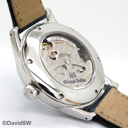 Grand Seiko SBGA407 Elegance Spring Drive Automatic “Blue Snowflake” - Image 4