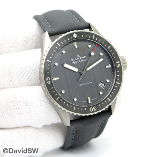 Blancpain Fifty Fathoms Bathyscaphe Titanium Automatic