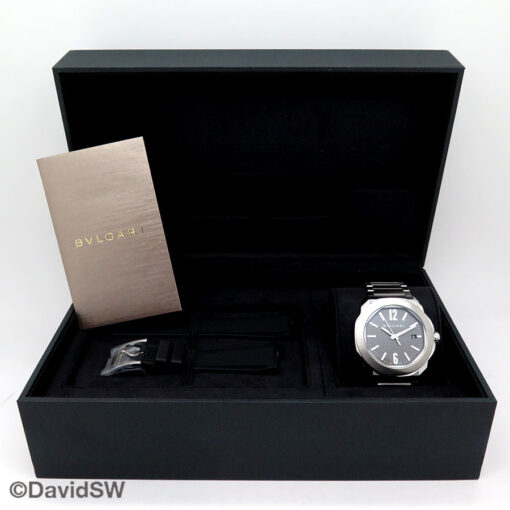 Alternative view of Bulgari 103740 Octo Roma Clous de Paris 41mm Automatic