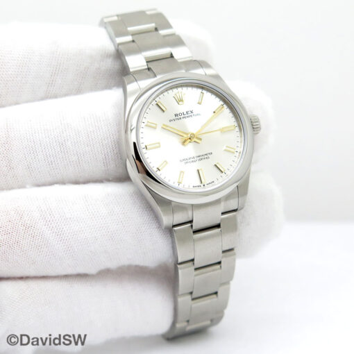 Rolex 277200 Oyster Perpetual 31 with Silver Dial