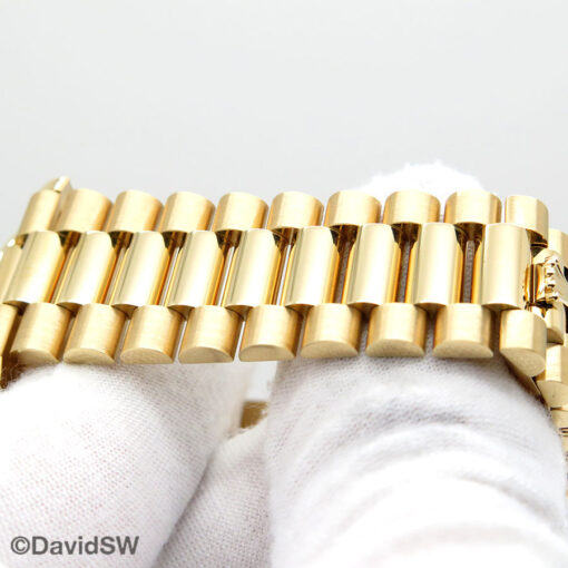 Rolex 228238 Day Date 40 18K Yellow Gold with Silver Roman Dial - Image 8