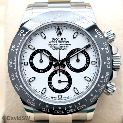 Rolex 116500LN Cosmograph Daytona with White Dial - Image 3