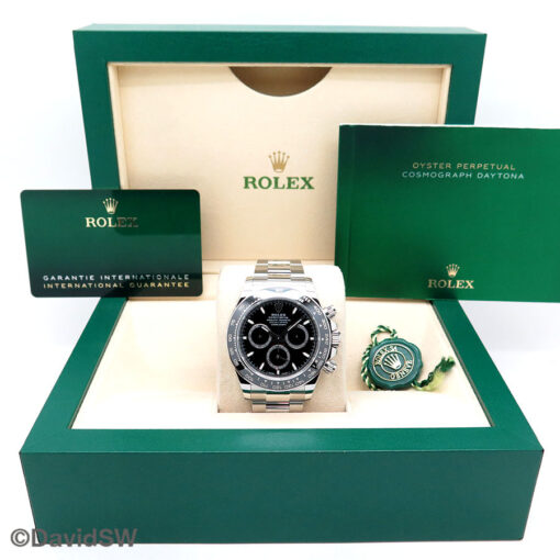 Rolex 126500LN Cosmograph Daytona with Black Dial (New Model) - Image 2