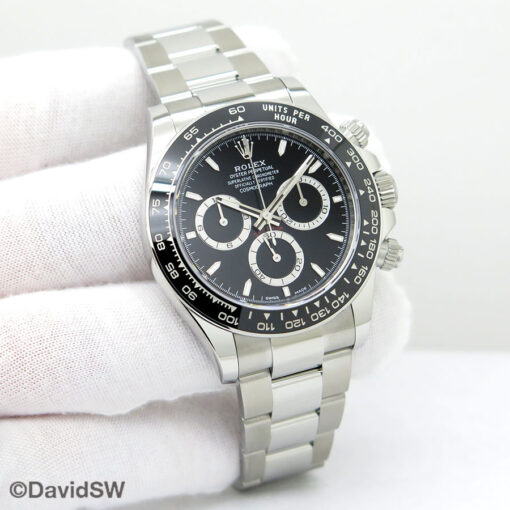 Rolex 126500LN Cosmograph Daytona with Black Dial (New Model)