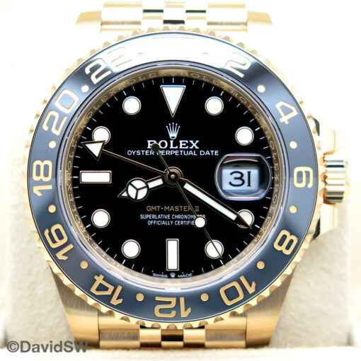 Rolex 126718GRNR GMT Master II 18K Yellow Gold on Jubilee (New Model) - Image 3