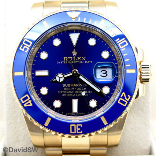Rolex 116618LB Submariner 18K Yellow Gold - Image 3