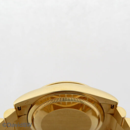 Rolex 118238 Day Date 18K Yellow Gold with Champagne Stick Dial on President - Image 5
