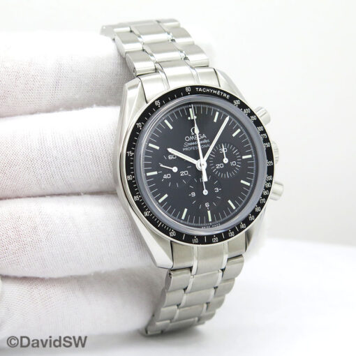 Omega Speedmaster Professional Moonwatch “Sapphire Sandwich” on Bracelet with 1863 Movement
