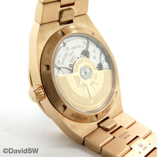 Vacheron Constantin 4520V Overseas 18K Rose Gold with Blue Dial Automatic (New Model) - Image 4