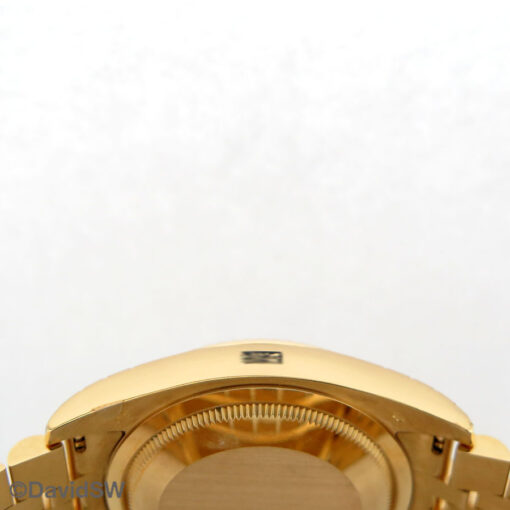 Rolex 116238 Datejust 18K Yellow Gold with Champagne Stick Dial on Jubilee - Image 5