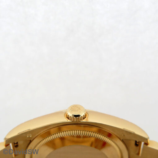 Rolex 116238 Datejust 18K Yellow Gold with Champagne Stick Dial on Jubilee - Image 4