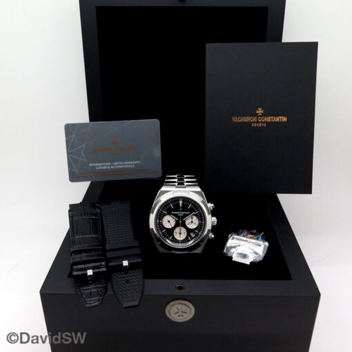 Vacheron Constantin 5500V Overseas Chronograph with Black Dial - Image 2