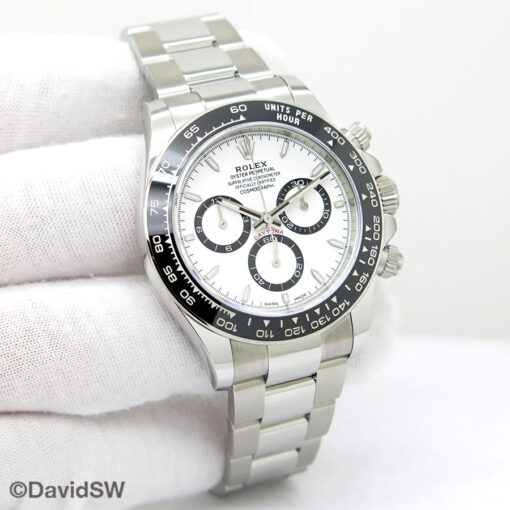 Rolex 126500LN Cosmograph Daytona with White Dial (New Model)